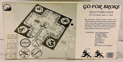 1985 Go For Broke Board Game by Selchow & Righter Complete in Good Condition