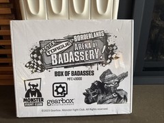 BORDERLANDS Arena of Badassery Box of Badasses; Steve; MFC Obstacle Pack; Moxxi