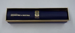 FIFA World Cup 2026 Dallas Argentina vs Austria Leather Backgammon Set NEW