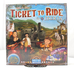 Ticket to Ride Iberia + South Korea Board Game Days of Wonder Factory Sealed
