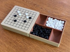 Go Board Game 9×9 Compact Travel-Size Set