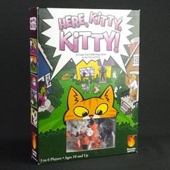 Here, Kitty, Kitty! Family Board Game (Fireside Games 2016) – NEW OPEN BOX
