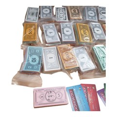 Large Lot of Monopoly Money Over 4.4 pounds Various Years Themes