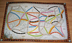 Days of Wonder Ticket To Ride Board Game 2019 Open un-used Mint Train Game