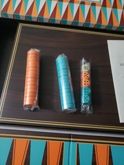Ridley’s Games Room Backgammon Complete Pieces Are Sealed New Open Box