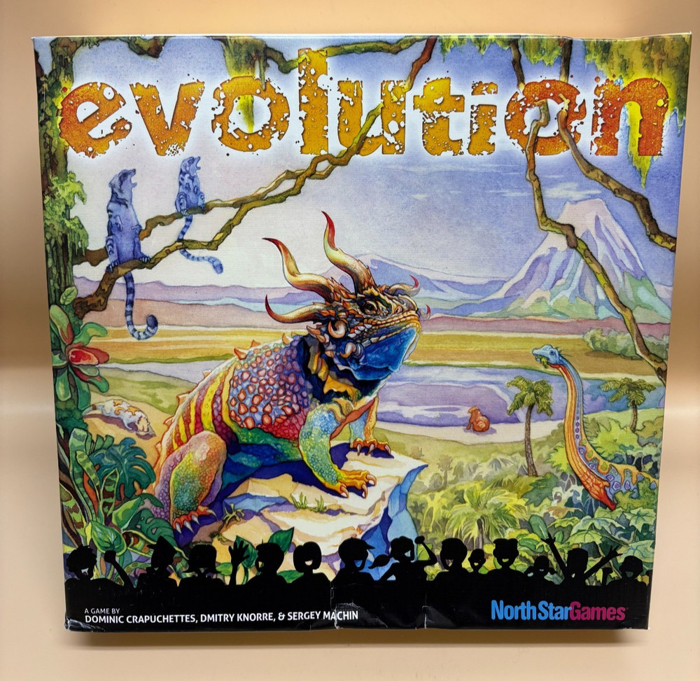 EVOLUTION North Star Games Board Game 2-6 Players COMPLETE DS20