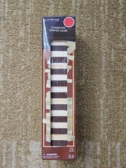 72pc MINIATURE Tumbling Tower Blocks Wood Game — 1-7/8″ x 5/8″ CRAFTS