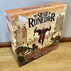 The Siege Of Runedar Board Game Complete Game 1-4 Players (2021 Reiner Knizia)