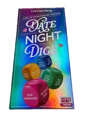 Let’s Get Deep,Date Night Dice,Relatable, Date Night Ideas Adults 18+ Open Box