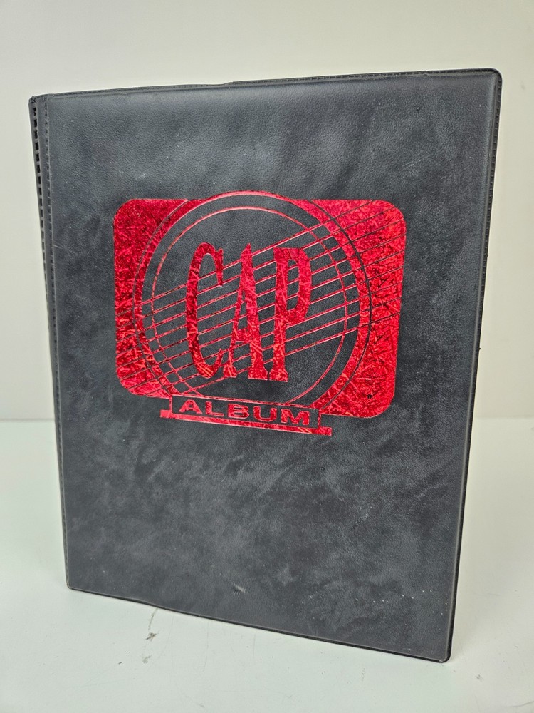 POG, CLASSIC CAP ALBUM – 64 Slot Binder, Retro 90’s Collectable, Display Various