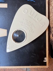 1950s Spooky William Fuld Talking Ouija Board Box Planchette Pre-Parker Bros 👻