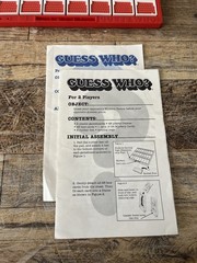 Guess Who? Vintage 1991 Board Game Milton Bradley 100% Complete w/ Instructions