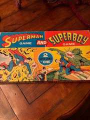 1967 Milton Bradley Superman/Superboy 2in1 Game