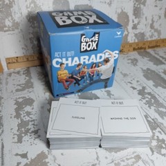 Game Box Charades. Any It Out, Cardinal Games 2017