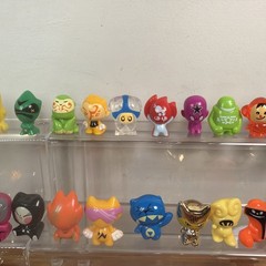 Crazy Bones Lot Of 70 Mixed Figures Condition varies Ships Fast!