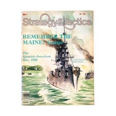 SPI Strategy & Tactics #108 w/Remember the Maine Mag Fair/VG+