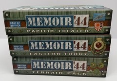 Memoir ’44 Board Game Expansion Lot Pacific Theater Eastern Front Terrain Pack