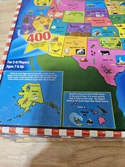 Great States Board Game Trivia Geography 2-6 Player 7+ Years