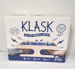 Klask Epic Magnetic Battle Board Game Age 8+ Strategy 2 Players Complete w Box