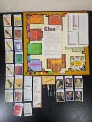 Vintage 1972 Clue Detective Board Game Complete Parker Brothers No. 45