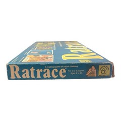Vintage 1974 “Ratrace” Board Game Social Climbing Waddingtons 70s 100% COMPLETE!