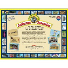 Adult Teen MYSTERY Game Where in the World Is Jefferson Sancarlos team clue play