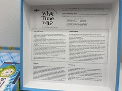 Eeboo Kids Time Telling Game 2-4 Players Learning To Read A Clock