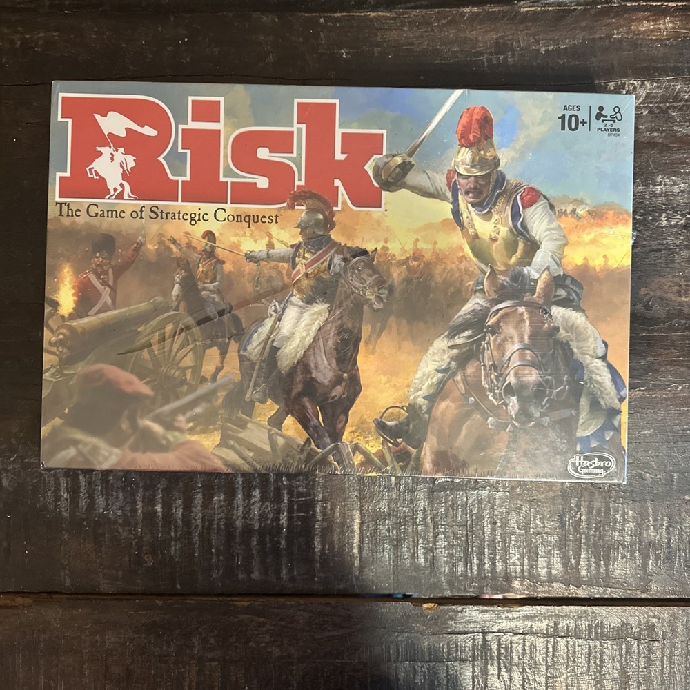 Hasbro Risk Board Game, Strategy War Games for 2-5 Players Ages 10 & Up NEW