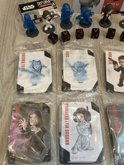 Funko Star Wars Rivals Lot 12 LS&DS w/7 Dice & Premiere Set Series 1