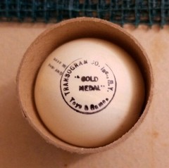 Vintage GOLD Medal De luxe Table Tennis Professional Type TRANSOGRAM CO 1930’s?