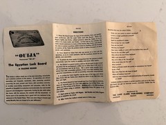 Rare Canadian Wooden Ouija Board, Copp Clark Company Ltd.