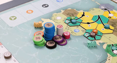 Playte Mini Chip 120 Premium Heavy 1.7g Board Game Tokens Set.