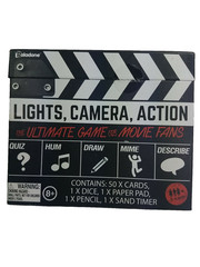 Lights Camera Action~The Ultimate Game For Movie Fans~3+ Players~Ages 8 & Up