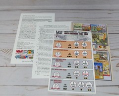 Victory Point Games, Malta Besieged 1940-1942, Solitaire Game, Complete-Punched