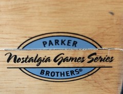 NEW Official SCRABBLE Parker Bros Nostalgia Edition Wooden Box Board Game Sealed
