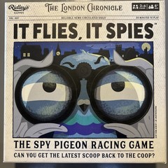 It Flies It Spies – The Spy Pigeon Racing Game 2024 Ridley’s Games Complete Open