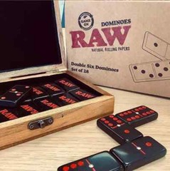 Dominoes Double Six 28PC SET – RAW