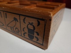 Senet Game Wood Expressions The Favorite Game Of Egyptian Pharaohs Mint Cond