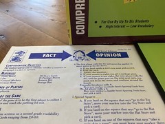 Fact Or Opinion Comprehension Board Game Kit Red Level Edition CGC Learning Well