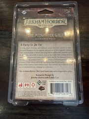 New Arkham Horror: The Card Game – The Midwinter Gala Scenario Pack LCG. SEALED