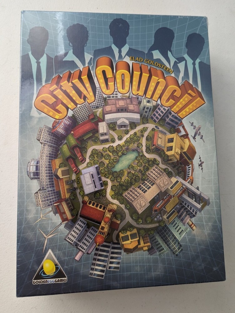 City Council Board Game ~ Politics Strategy ~ New & Sealed