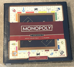 NEW Monopoly Luxury Edition Large Deluxe Wooden Board Game