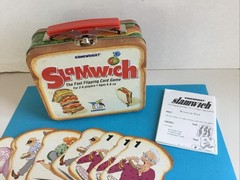 Gamewright Slamwich Complete Card Game Tin Lunchbox w Cards Instructions