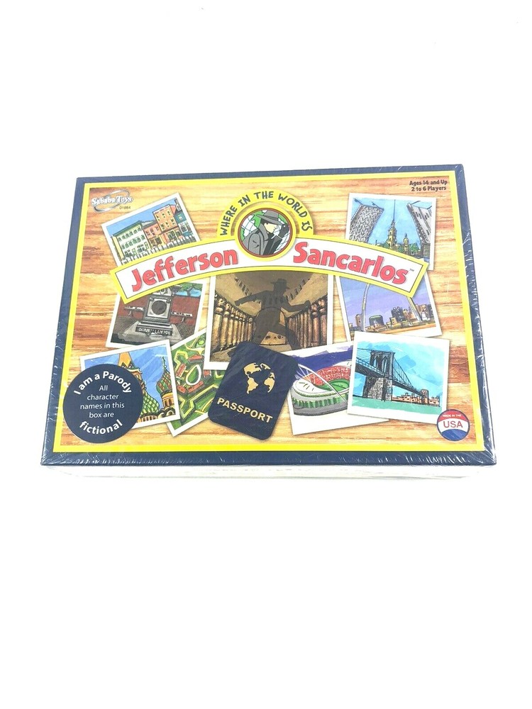 Adult Teen MYSTERY Game Where in the World Is Jefferson Sancarlos Multiplayer