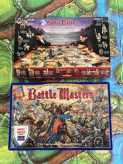 Milton Bradley Battle Masters Epic Game of Fantasy Board Game 1992