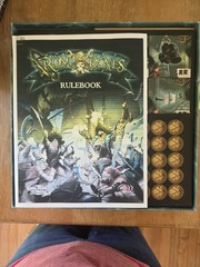 RUM & BONES A Game of Cutthroat Swashbuckling Piracy Opened *See Description*