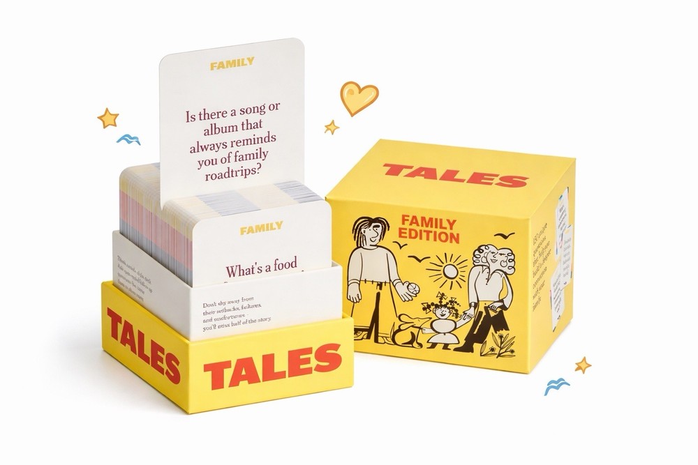TALES Family Edition Card Game 150 Conversation Cards Fun Game Night All Ages
