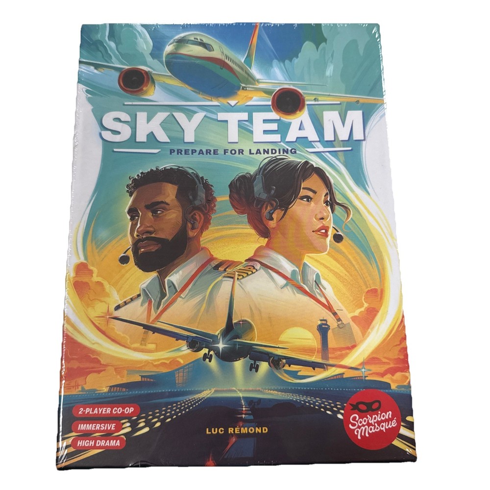 Sky Team – Prepare for Landing Board Game-Scorpi Masqué Sealed