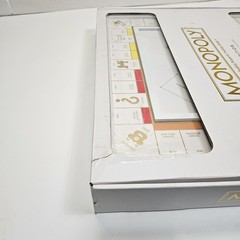 Monopoly Luxury LUXE White and Gold Limited Edition Hasbro 2017
