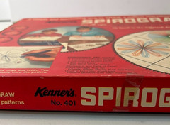 KENNER SPIROGRAPH #401 Blue Tray Box & Instructions Missing READ Vintage 1967